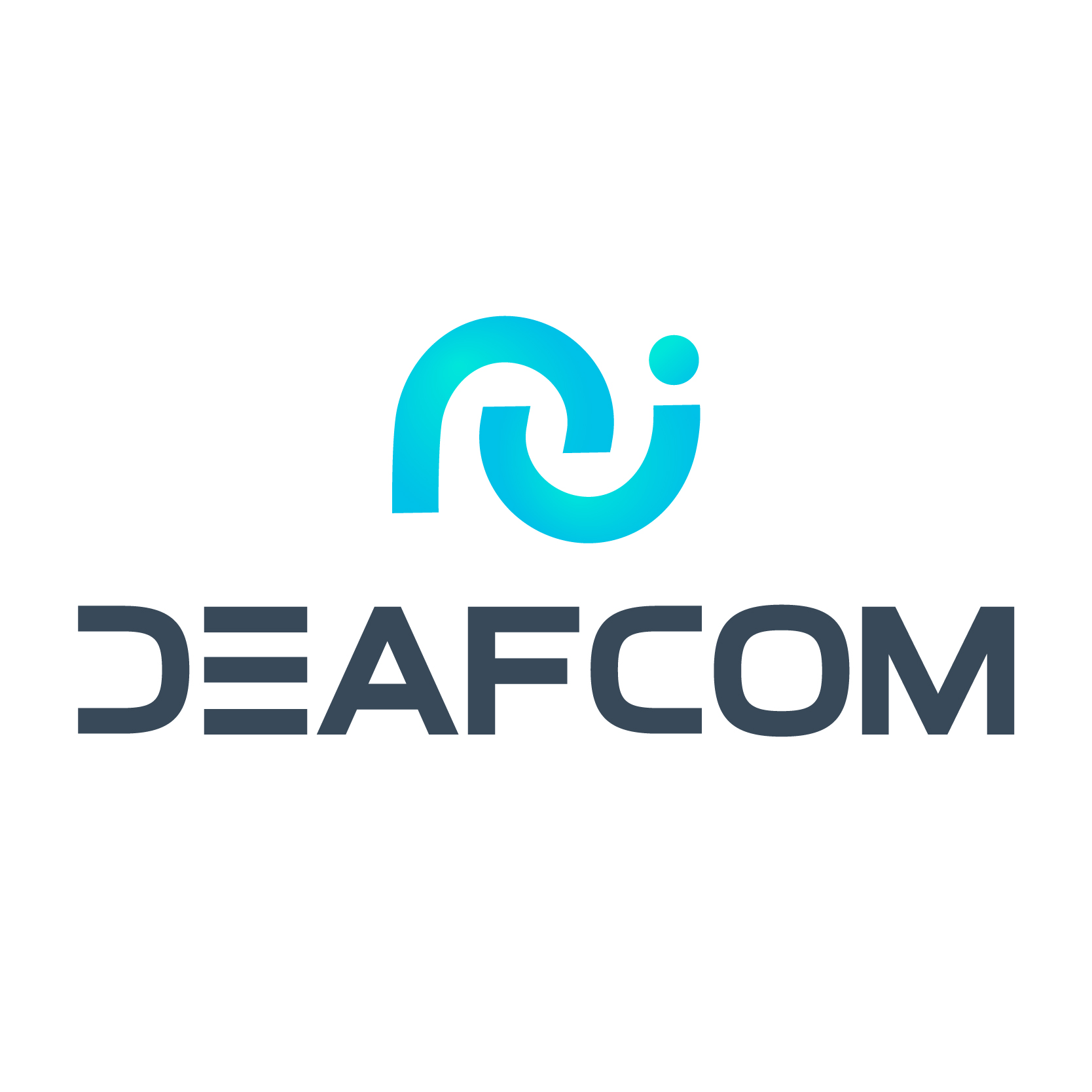 Nové logo Deafcom!